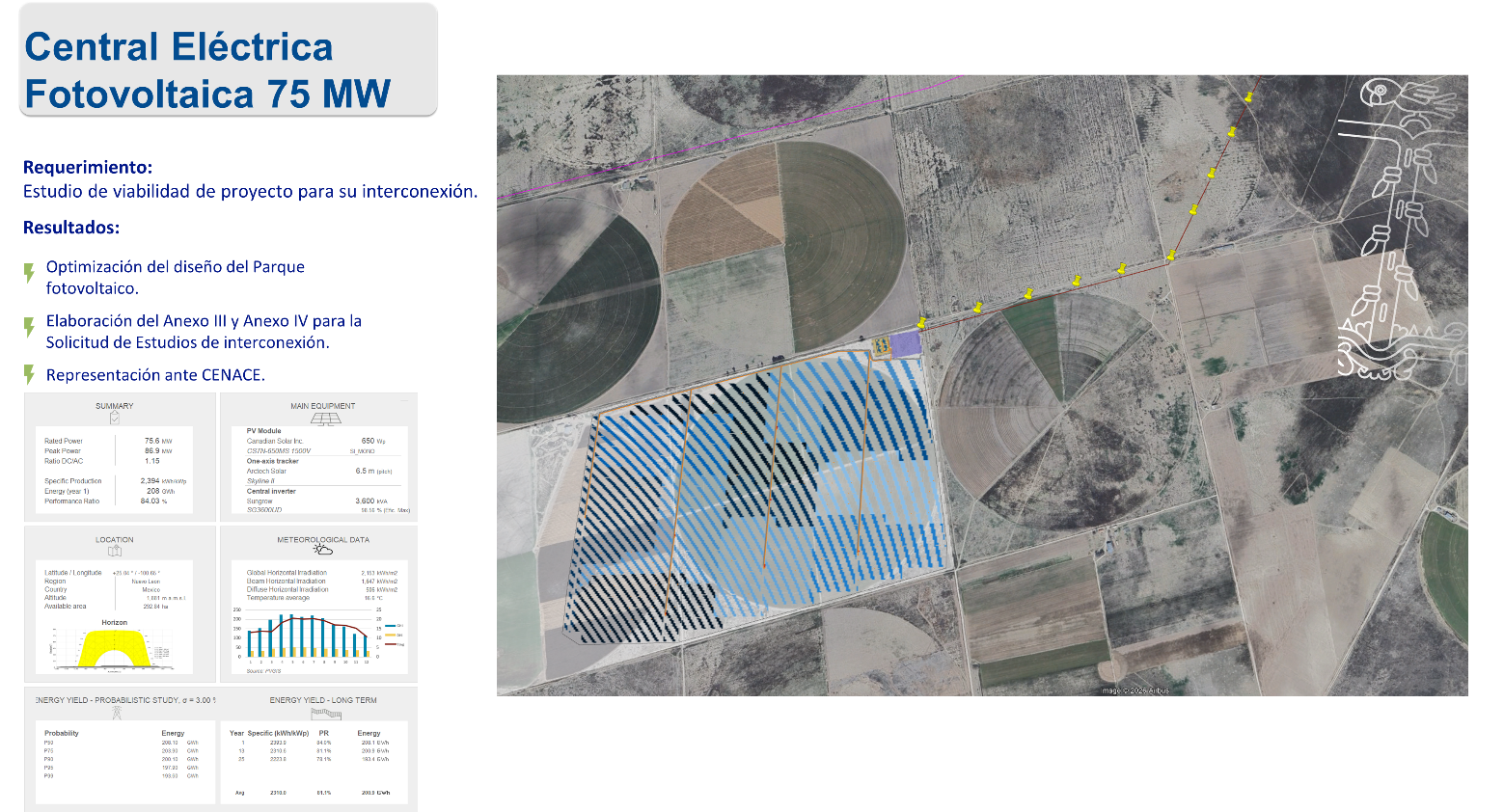 Central Eléctrica Fotovoltaica 75 MW